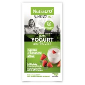 Nutralyo Alimenta Piu Strawberry Protein Yogurt Food Supplement 30g