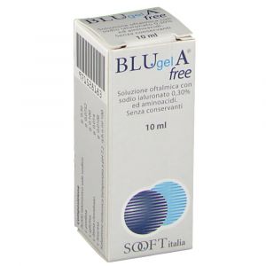 Blu Gel A Free Lubricating Isotonic Ophthalmic Solution 10 ml