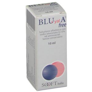 Bluyal A Free Lubricating Ophthalmic Solution 10 ml