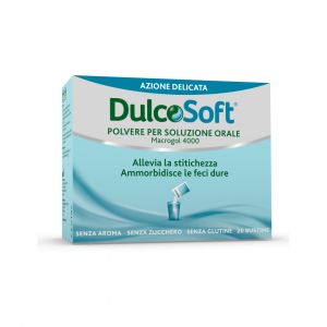 DulcoSoft Powder Macrogol 4000 Constipation Supplement 20 Sachets