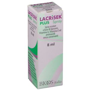 Lacrisek Plus Spray Without Preservatives Ophthalmic Solution 8ml