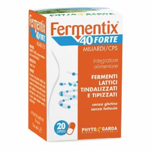 Phyto Garda Fermentix 40 Forte Integratore Fermenti Lattici 20 Capsule