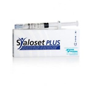 Siringa Intra-articolare Syaloset Plus Acido Ialuronico Sale Sodico 1,5% Adulti Alto Peso Molecolare 4ml