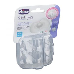 Chicco Skintoskin s/m Silicone Nipple Shields 2 Pieces