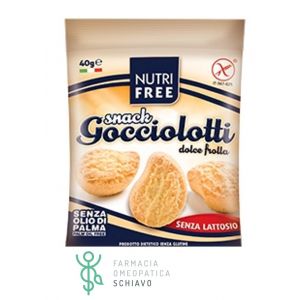 Nutrifreegocciolotti Sweet Shortbread Cookies Gluten Free 40g