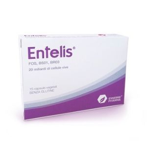 Entelis Lactic Ferments Supplement 15 Capsules