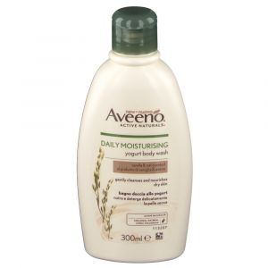Aveeno Daily Moisturizing Shower Gel with Yogurt Perfume Vanilla and Oats 300 ml