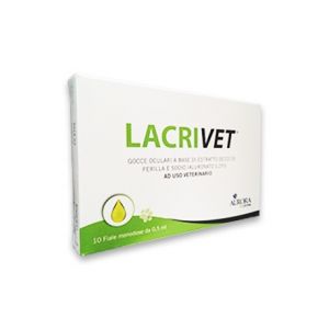 Lacrivet Eye Drops Strip Veterinary Use 10 Vials
