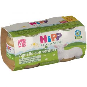Hipp Bio Homogenized Lamb Vegetables 2x80g 4 Months +