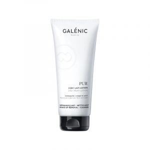 Galenic Pur Milk-lotion Make-up Remover 2 In 1 Face-eyes 200ml
