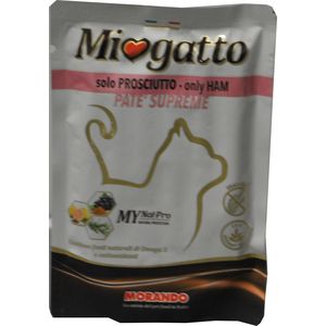Morando Miogatto Pate Supreme Solo Prosciutto Monodose 85g