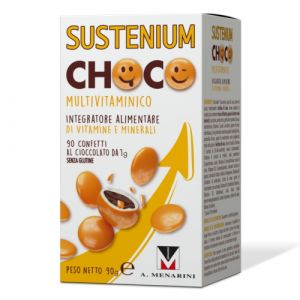 Sustenium Choco Supplement Of Vitamins And Minerals Children 4+ 90 Dragées