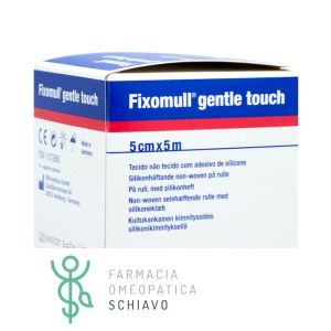 Leukoplast Fixomull Gentle Touch Garza Di Fissaggio Ritagliabile 5mx5cm