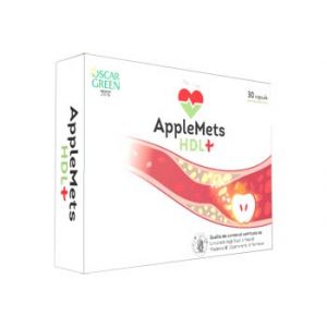 AppleMets HDL+ Triglycerides and Cholesterol Supplement 30 Capsules