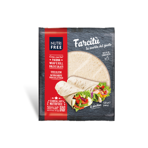 Nutrifree Farcitu Piadina Wrap And Roll Gluten Free 120g