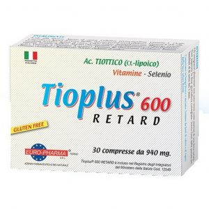 Tioplus 600 Retard Cell Antioxidant Supplement 30 Tablets