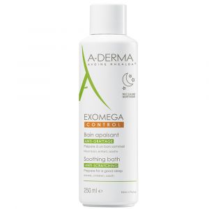 A-derma exomega control soothing bath anti-scratch dry skin 250 ml