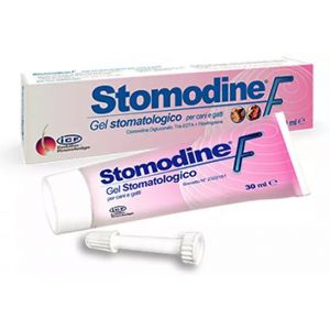 Stomodine F Gel For Teeth And Gums Of Dogs And Cats With Phytosphingosine 30ml