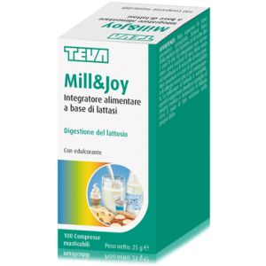 Mill&joy Supplement Based On Lactase 100 Chewable Tablets
