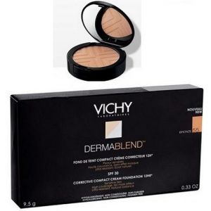 Vichy dermablend compact mineral foundation shade 55 bronze