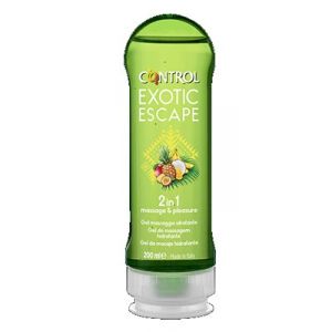 Control exotic escape 2in1 moisturizing massage gel 200ml