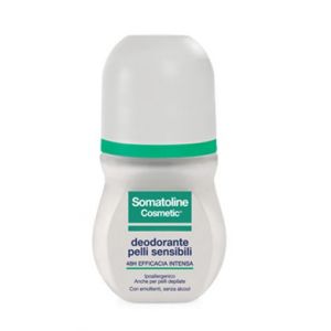 Somatoline cosmetic roll-on duo sensitive skin deodorant 2x50ml