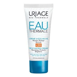 Eau Thermale Rich Water Cream Spf20 Uriage 40ml