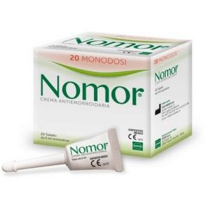 Nomor Hemorrhoidal Cream For Rectal Mucosa 20 Single Doses
