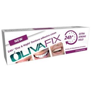 Olivafix gold adhesive cream for dentures 75g