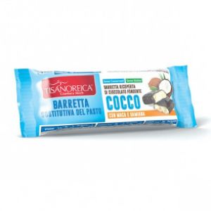 Tisanoreica meal replacement bar Gianluca mech coconut flavor 60g