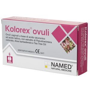 Named kolorex 6 vaginal ovules