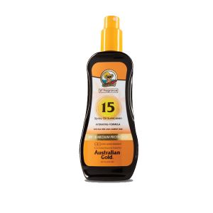 Australian gold sunscreen oil hydrating formula spray spf15 237ml