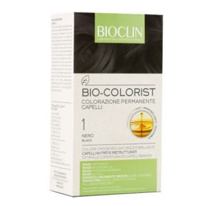 Bioclin bio-colorist 1 black natural hair dye