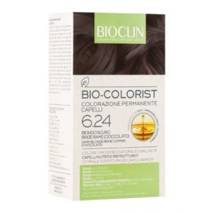 Bioclin Bio-colorist 6.24 Biondo Scuro Beige Rame Tintura Naturale Capelli