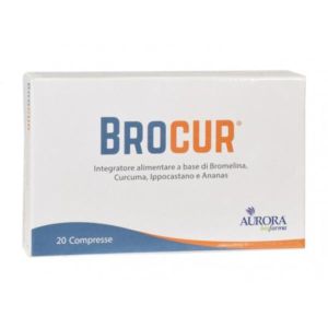 Brocur Integratore Bromelina 20 Compresse