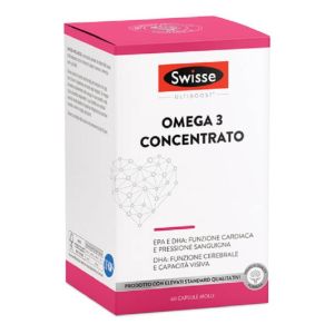 Swisse Omega 3 Concentrate Heart Supplement 60 Capsules