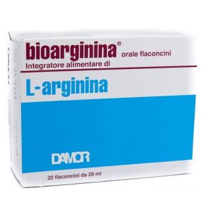 Oral Bioarginine L-Arginine Supplement 20 Vials 20ml