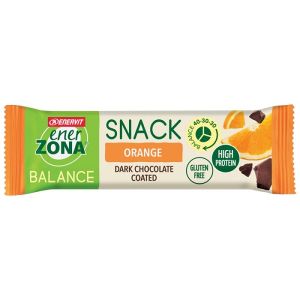 Enerzona snack 40-30-30 orange and dark chocolate bar 27 g