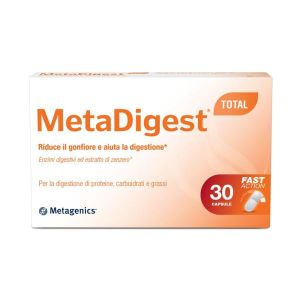 Metadigest Total Integratore per La Digestione 30 Capsule