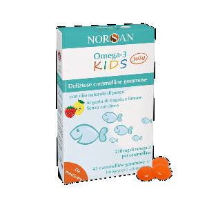 Norsan Omega 3 Kids 45 Caramelline Gommose
