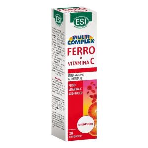 Esi Multicomplex Ferro Vitamina C 20 Compresse Effervescenti