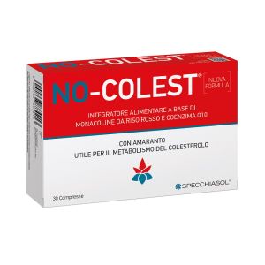 Specchiasol No-Colest Cholesterol Supplement 30 Tablets