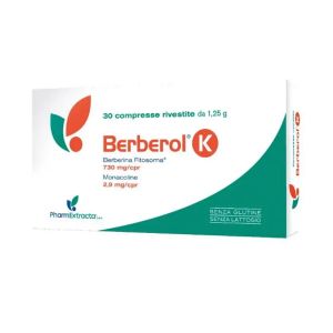 Pharmextracta Berberol K Cholesterol Supplement 30 Tablets