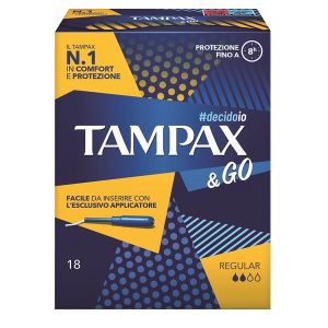 Tampax & go tampons regular