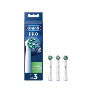 Oral-b Testine di Ricambio Pro Cross Action 3 Pezzi