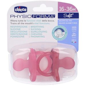 Chicco Gommotto Silicone Rosa 16-36 Mesi 2 Pezzi