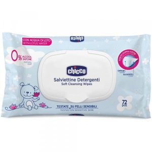 Chicco Salviette 72 Pezzi Plaque