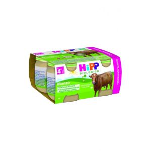 Hipp Bio Omogeneizzato Manzo 4 Pezzi da 80g