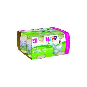 Hipp Bio Omogeneizzato Pollo 4 Pezzi da 80g