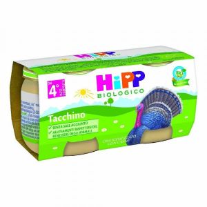 Hipp Bio Omogeneizzato Tacchino 2 Pezzi da 80g